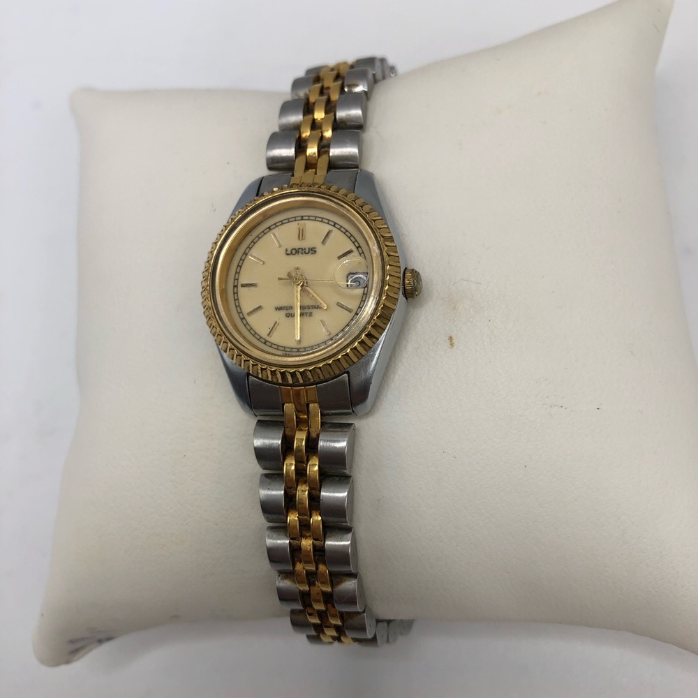 Lorus Womens Two-Tone Wrist Watch